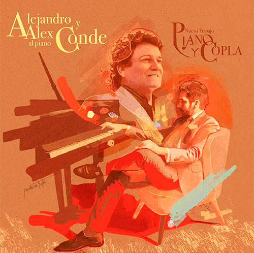 Disco "Piano y Copla de Alejandro y Alex Conde" de 2023